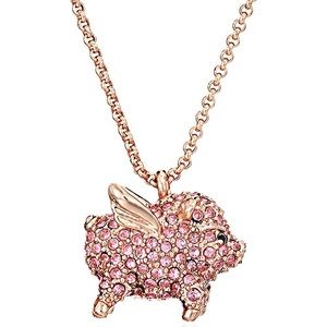 Kate’s spade pink pave pig necklace